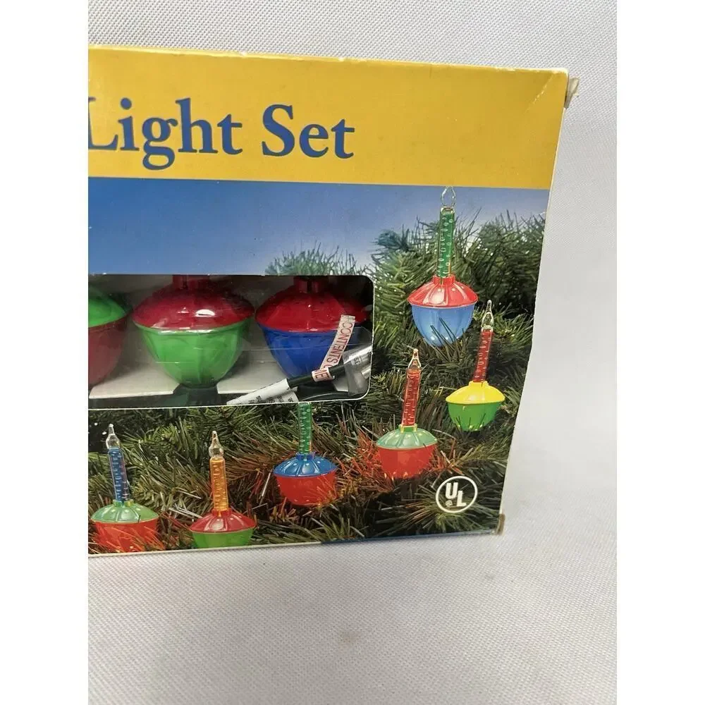 VTG Roman Inc. Bubbling Lights Christmas Tree Holiday Decorative - 7 light set